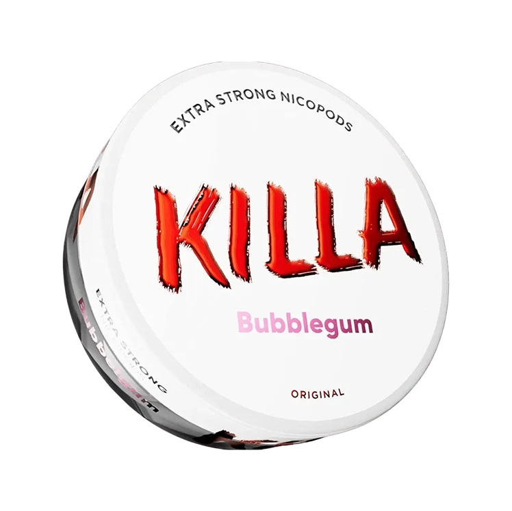 Bubblegum nicotine pouch by Killa snus
