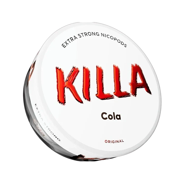Cola nicotine pouch by Killa snus