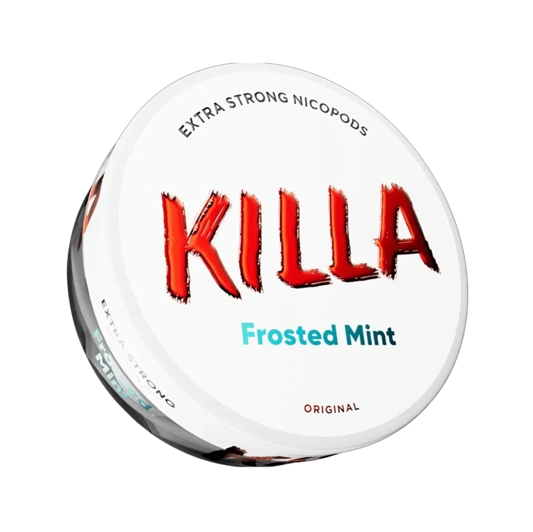 Frosted Mint nicotine pouch by Killa snus
