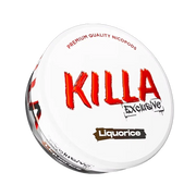 Exclusive Liquorice nicotine pouch by Killa snus