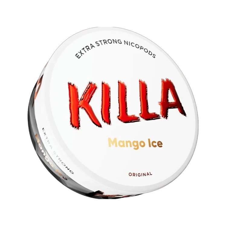 Mango Ice nicotine pouch by Killa snus