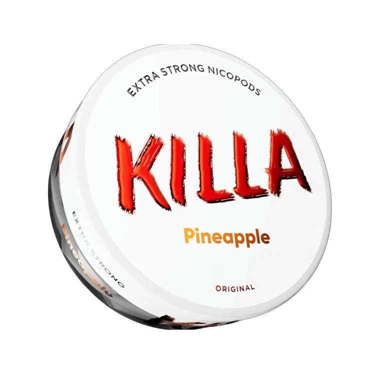 Pineapple nicotine pouch by Killa snus