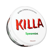 Spearmint nicotine pouch by Killa snus