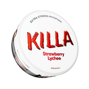 Strawberry Lychee nicotine pouch by Killa snus