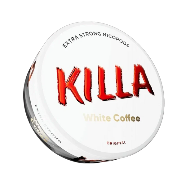 White Coffee nicotine pouch by Killa snus