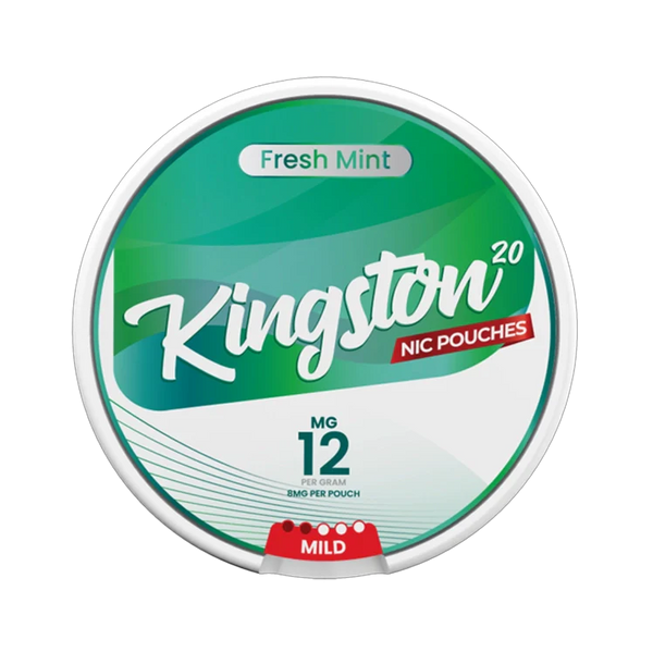 Fresh Mint Ice nicotine pouch by Kingston snus