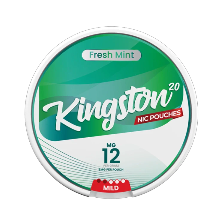 Fresh Mint Ice nicotine pouch by Kingston snus