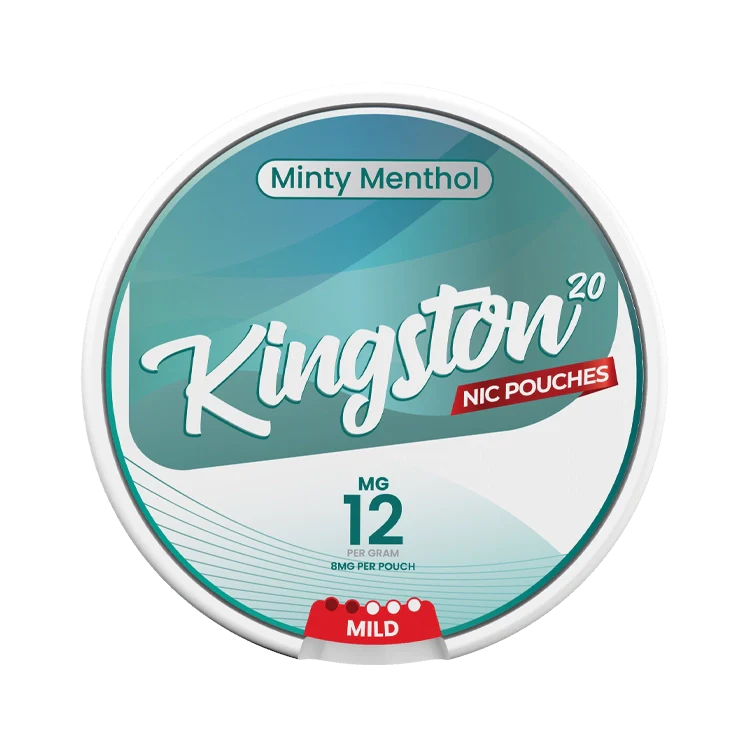 Minty Menthol nicotine pouch by Kingston snus