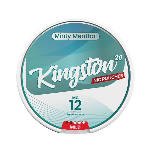 Minty Menthol nicotine pouch by Kingston snus