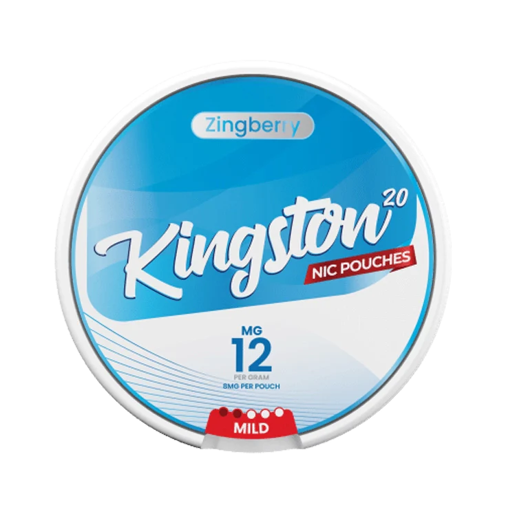 Zingberry nicotine pouch by Kingston snus