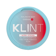 Avalanche Mint nicotine pouch by Klint snus