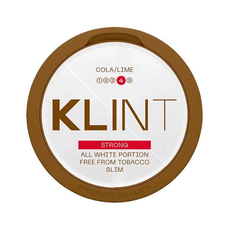 Cola Lime nicotine pouch by Klint snus