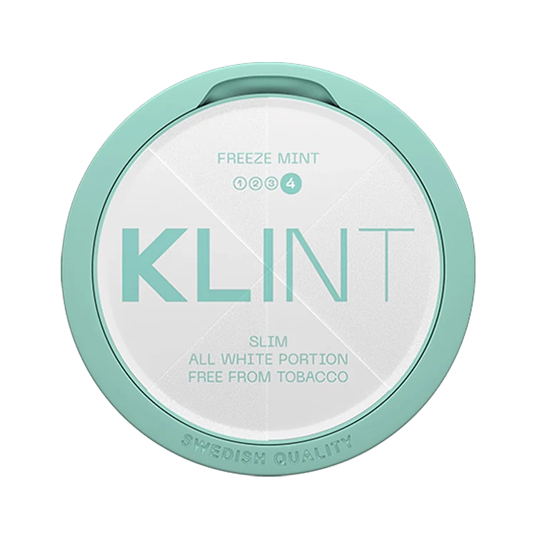 Freeze Mint nicotine pouch by Klint snus