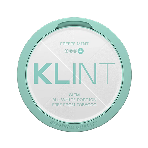 Freeze Mint nicotine pouch by Klint snus