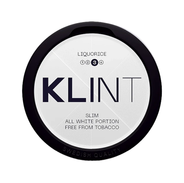 Liquorice nicotine pouch by Klint snus