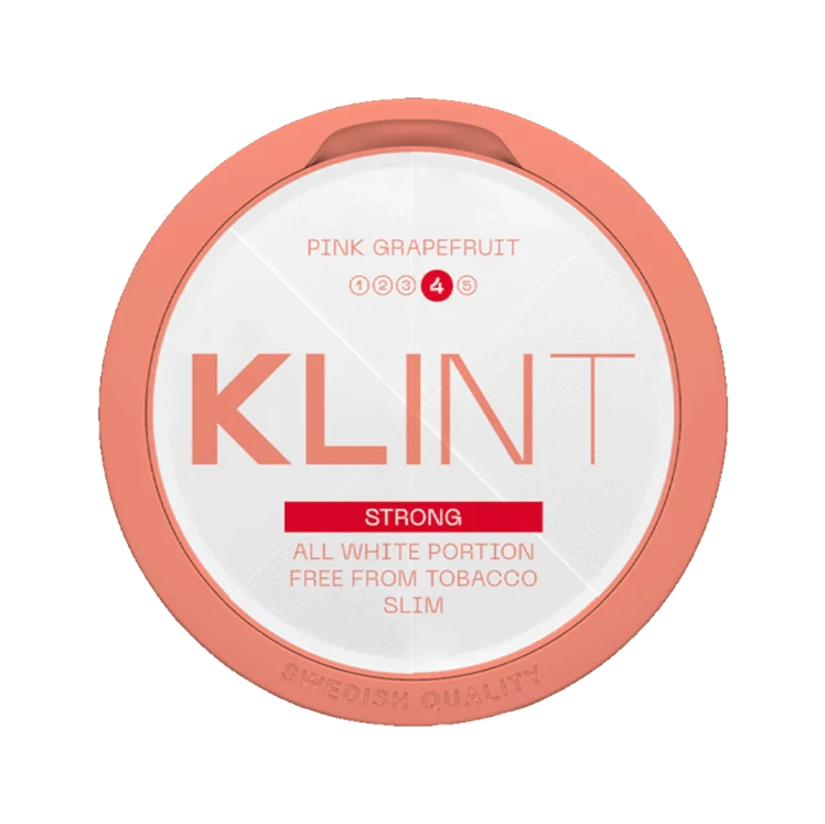 Pink Grapefruit nicotine pouch by Klint snus