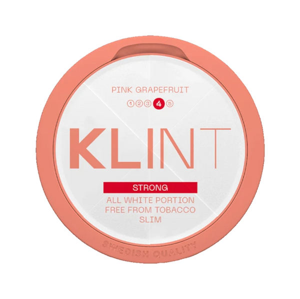 Pink Grapefruit nicotine pouch by Klint snus