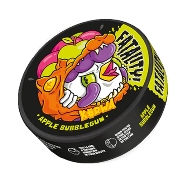 Apple Bubblegum nicotine pouch by Kurwa snus