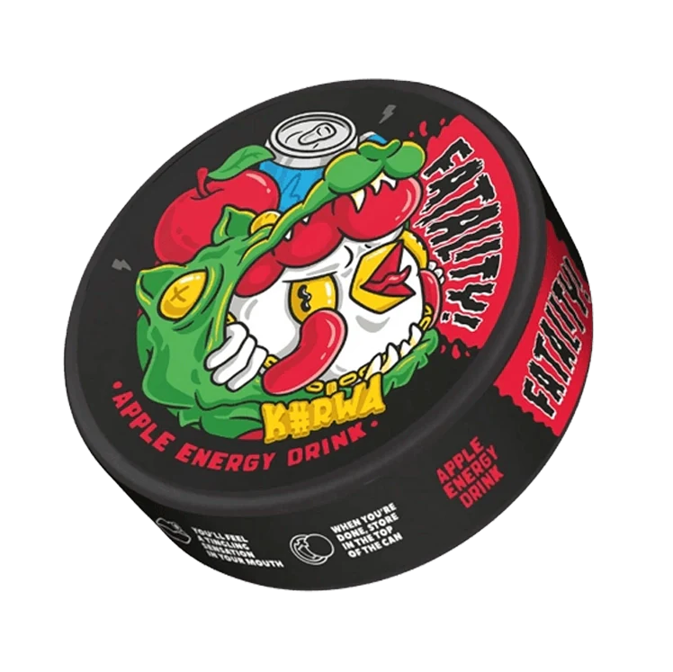 Apple Energy nicotine pouch by Kurwa snus