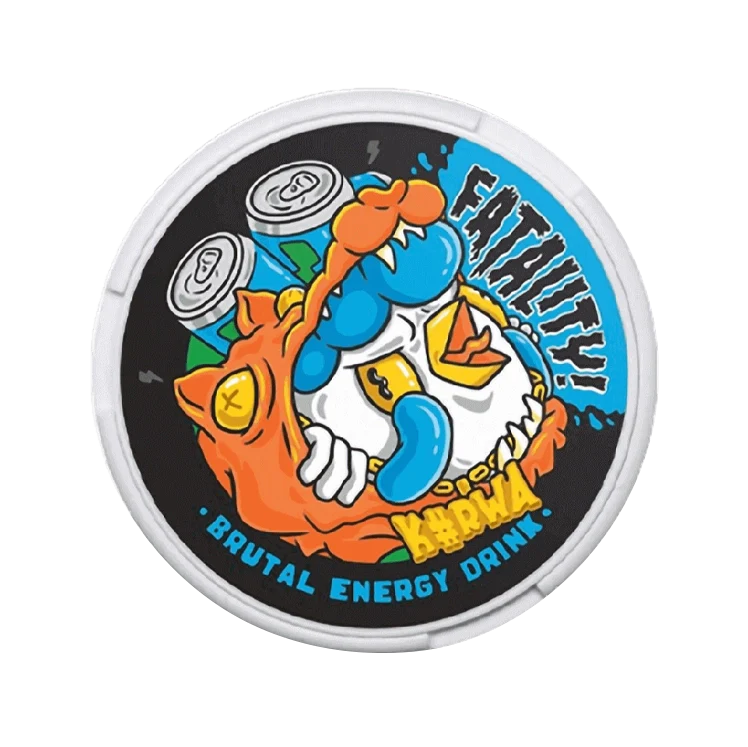 Brutal Energy Drink nicotine pouch by Kurwa snus