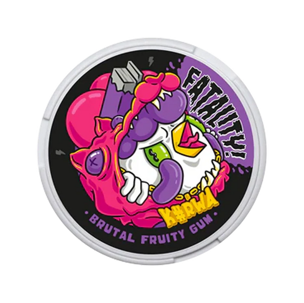 Brutal Fruity Gum nicotine pouch by Kurwa snus