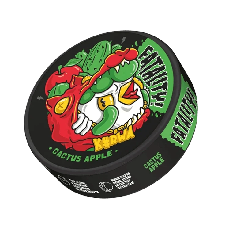 Cactus Apple nicotine pouch by Kurwa snus