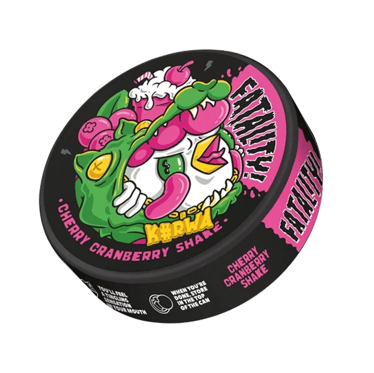 Cherry Cranberry nicotine pouch by Kurwa snus
