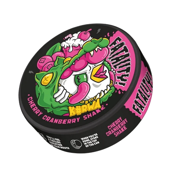 Cherry Cranberry nicotine pouch by Kurwa snus