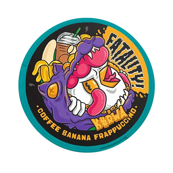 Coffee Banana nicotine pouch by Kurwa snus