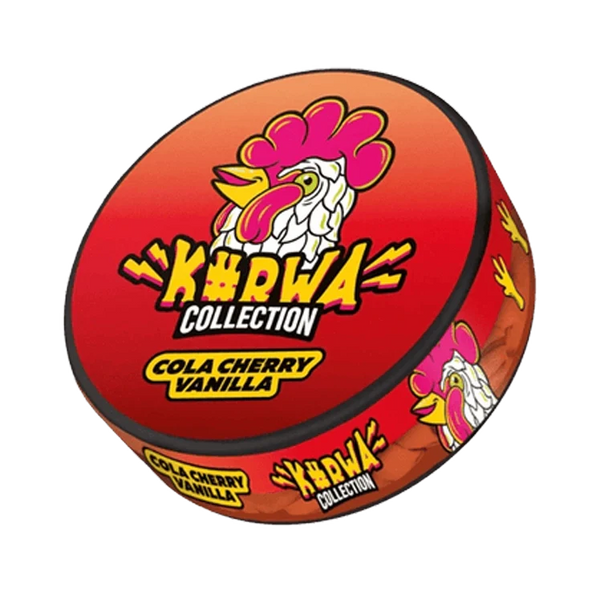 Collection Cola Vanilla nicotine pouch by Kurwa snus
