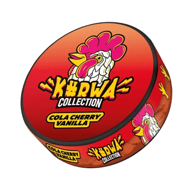 Collection Cola Vanilla nicotine pouch by Kurwa snus