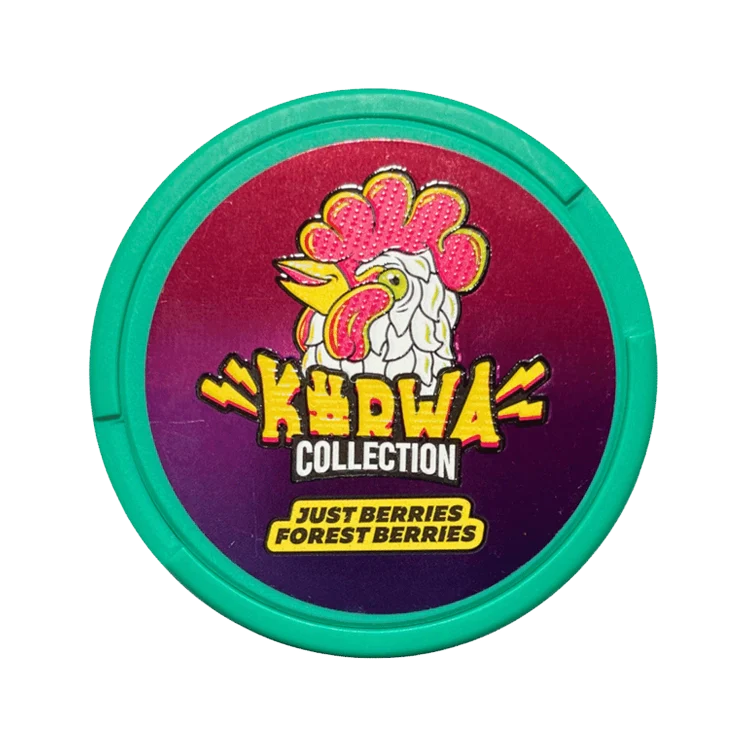 Collection Just Berries + Forest Berries nicotine pouch by Kurwa snus