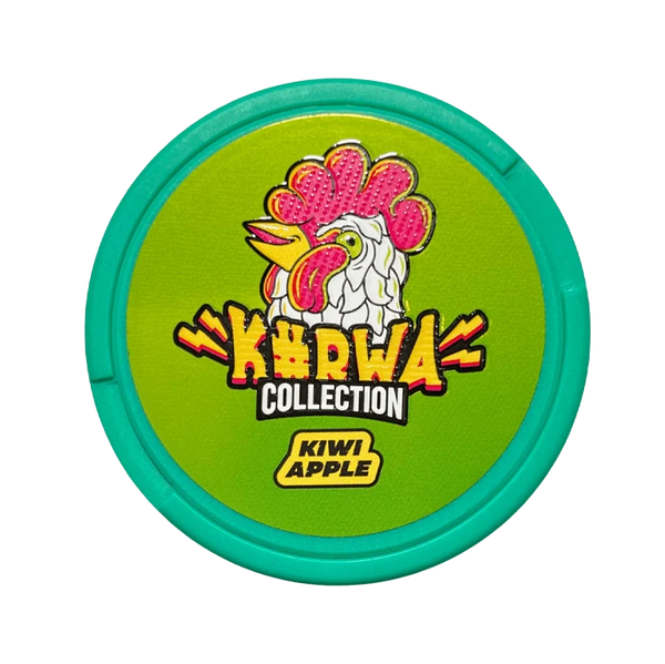 Collection Kiwi Apple nicotine pouch by Kurwa snus