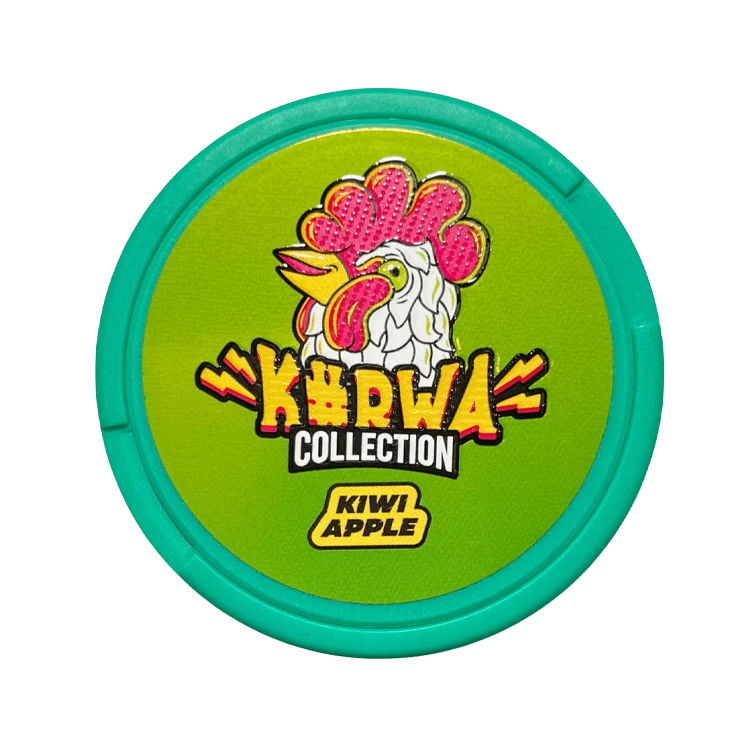 Collection Kiwi Apple nicotine pouch by Kurwa snus