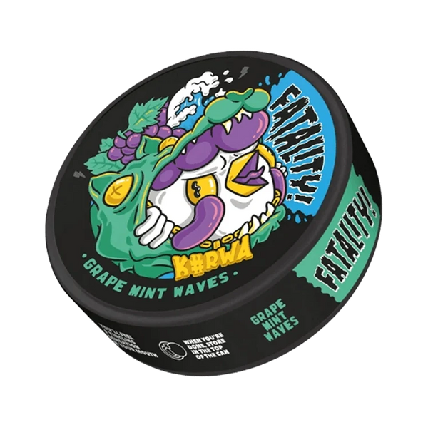 Grape Mint nicotine pouch by Kurwa snus