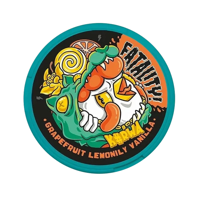 Grapefruit nicotine pouch by Kurwa snus