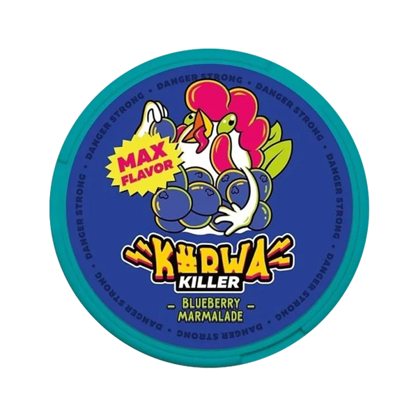 Killer Blueberry Marmelade nicotine pouch by Kurwa snus