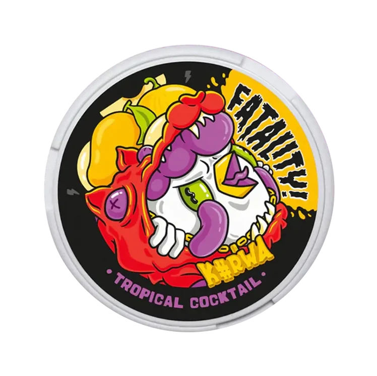 Tropical Cocktail nicotine pouch by Kurwa snus