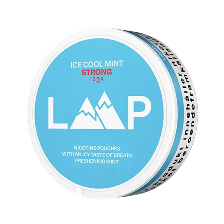 Ice Cool Mint Strong nicotine pouch by Loop snus