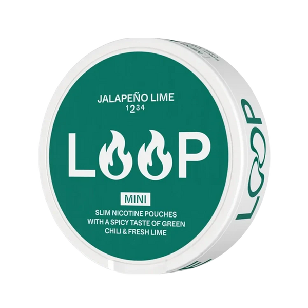 Jalapeno Lime Mini nicotine pouch by Loop snus