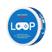 Mint Mania Strong nicotine pouch by Loop snus