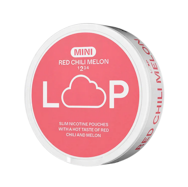 Red Chili Melon Mini nicotine pouch by Loop snus
