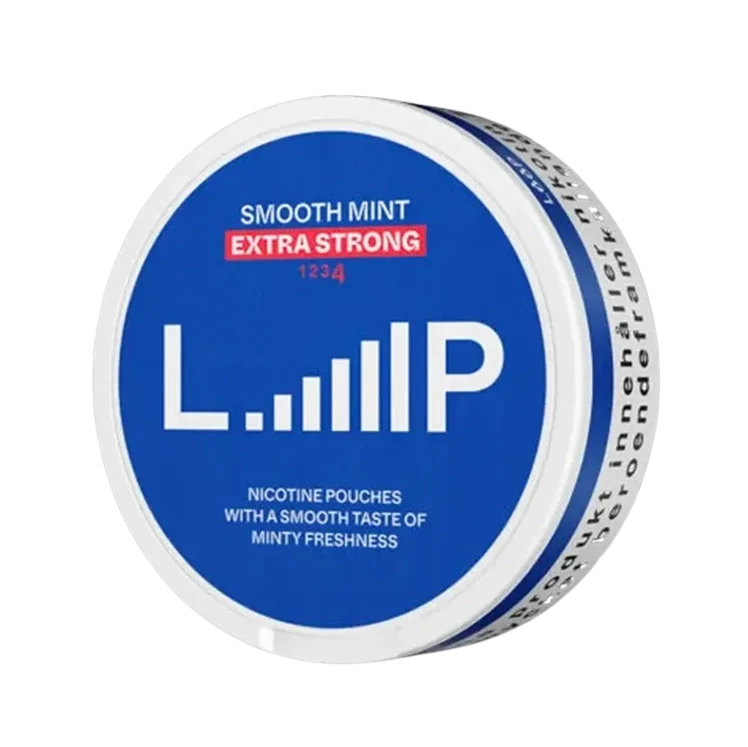 Smooth Mint Extra Strong nicotine pouch by Loop snus