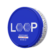 Smooth Mint Strong nicotine pouch by Loop snus