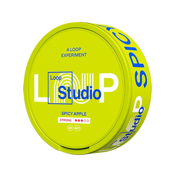 Spicy Apple Strong nicotine pouch by Loop snus