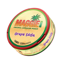 Grape Soda Lite nicotine pouch by Maggie snus