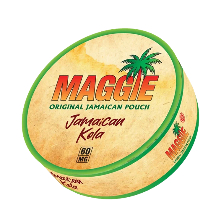 Jamaican Kola nicotine pouch by Maggie snus