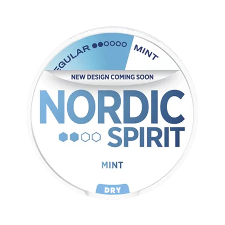 Mint Regular nicotine pouch by Nordic Spirit snus