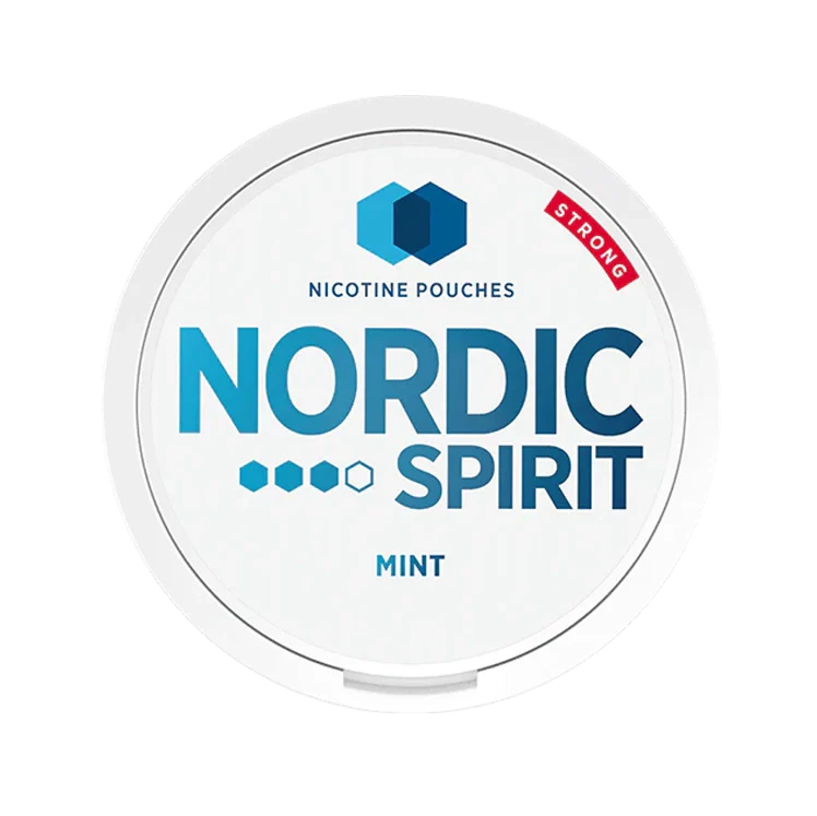 Mint Strong nicotine pouch by Nordic Spirit snus