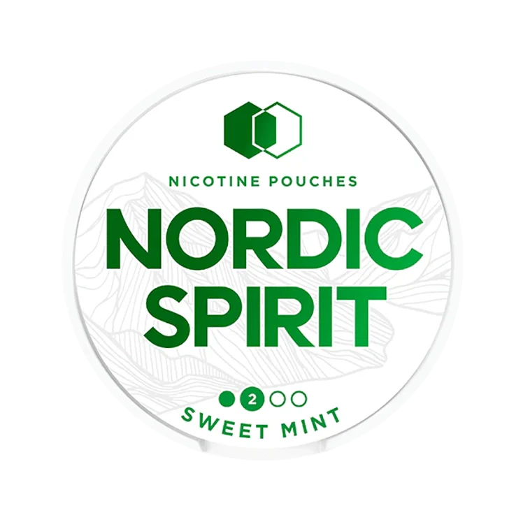 Sweet Mint Regular nicotine pouch by Nordic Spirit snus